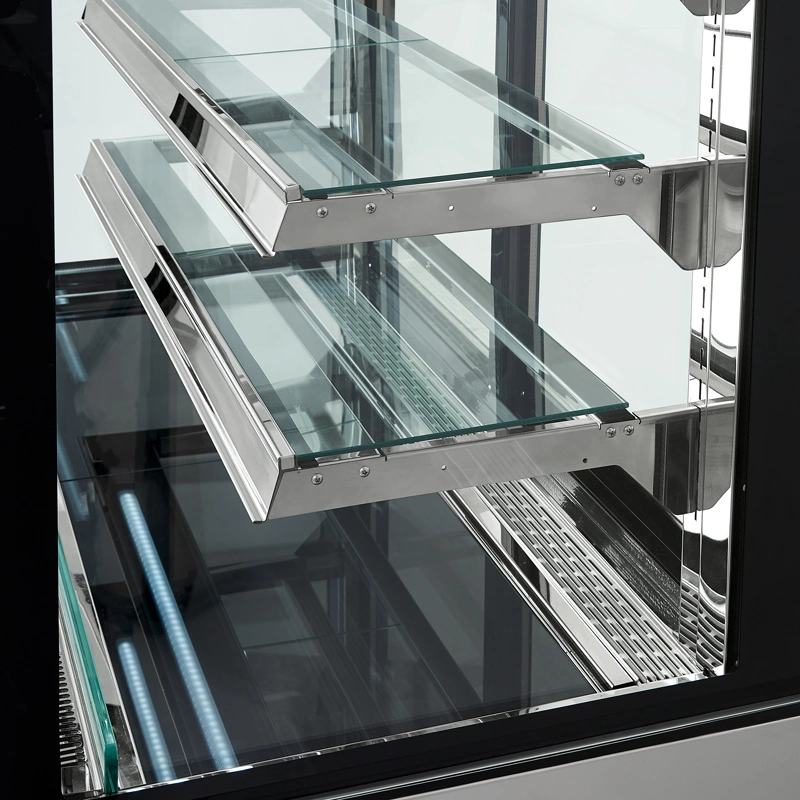 Customized Floor Standing Cake Showcase/Display Freezer/Bakery Display Cabinet